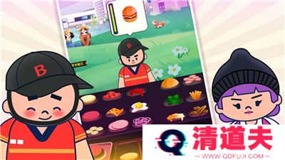 沙威玛汉堡店