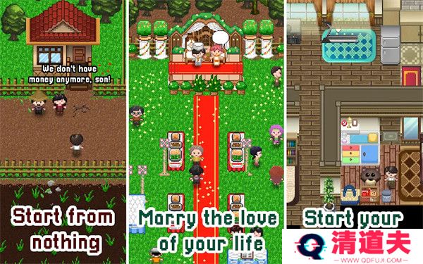 爱情和生活模拟rpg游戏