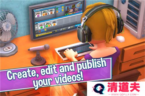 油管主播的生活