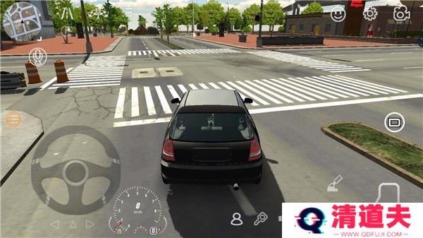 手动挡停车场奥迪RS7模组