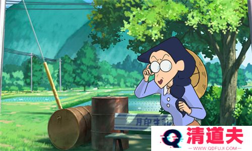 蜡笔小新煤炭镇的小白