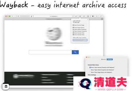 Wayback Machine Mac截图