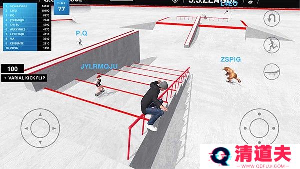 滑板空间破解版无限金币中文版游戏攻略1