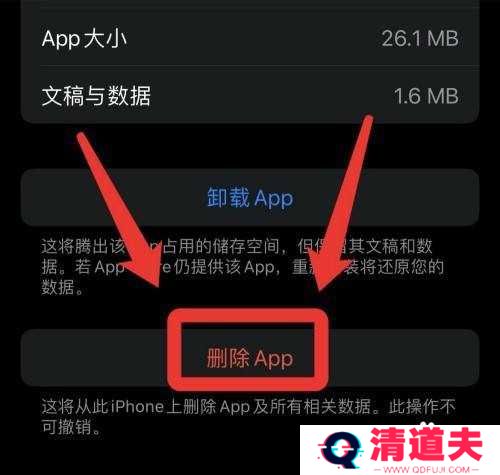 iPhone手机在哪删除轻量版软件呢？