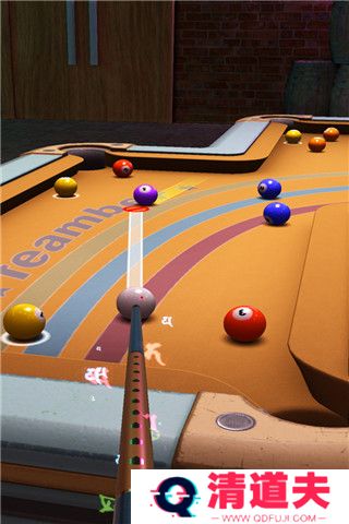 真实3D台球明星之路手游