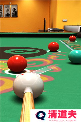 真实3D台球明星之路手游
