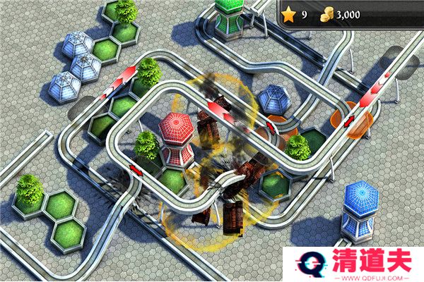 奔跑吧我的小火车游戏