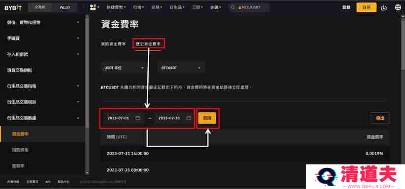 Bybit 资金费率怎么看？Bybit交易所资金费率套利教学