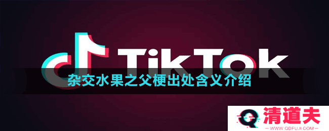 杂交水果之父梗出处含义介绍