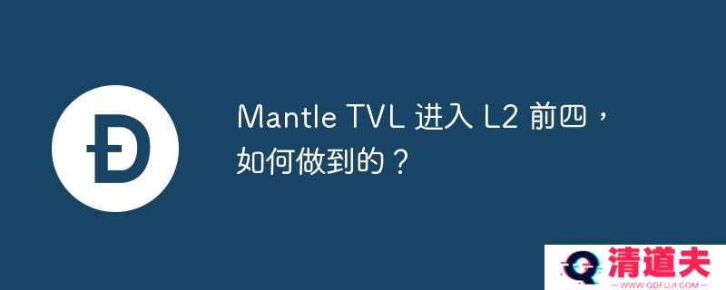 mantle tvl 进入 l2 前四，如何做到的？